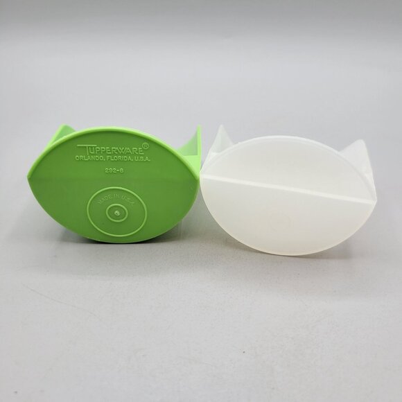 1970s Tupperware Rocker Scoops 292-8 Durable Plastic Kitchen Tools Set of 2 - Picture 4 of 6